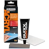 QUIXX Acrylic Scratch Remover for Plexiglass &amp; Plastic Surfaces of Cars, Motorcycles, Caravans and Boats, Reference # 10003