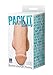 Doc Johnson - Pack It - Prosthetic Flaccid Penis - Realistic Size and Feel - Heavy (200 g) - Vanilla
