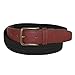 CTM Men's Elastic Braided 1 1/4 Inch Golf Belt