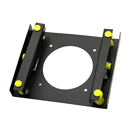 Shentesel Computer 3.5in to 5.25in Hard Disk Mount Adapter DVD ROM Bay Shockproof Bracket - Red - Thumbnail 7