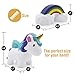 Chuchik Squishy Toy For Stress Relief. Kawaii Slow Rising and super soft jumbo Squishies with sweet Scented. 2 pack (Purple Blue Unicorn)