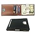 Front Pocket Wallet for Men by Jim Guyver- Bifold Genuine Leather Wallets - RFID Blocking - Minimalist Slim Wallet - Non-Magnetic Money Clip - Thin Card Holder primary