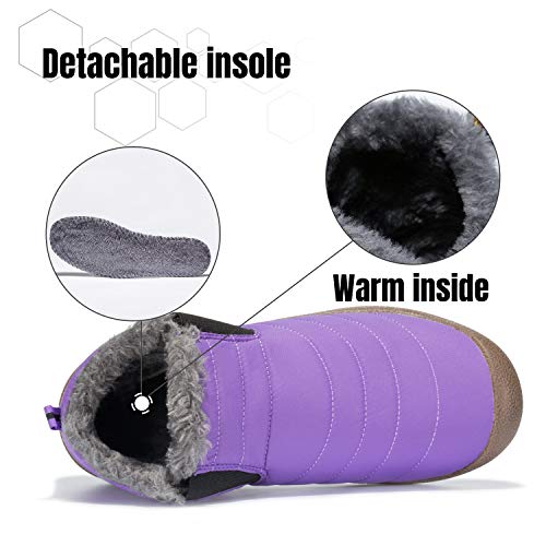 Chic Mishansha Mens Womens Winter Snow Boot Outdoor Indoor Water Resistant Slip On Athletic Casual Walking Ankle Shoes Lab Fractalmind Eu