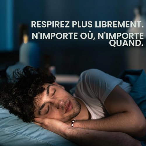 30 Bandes Nasales Anti-Ronflement, Design Triple Rainure à Adhésif Professionnel, Bandes Respirantes Teint Peau pour Meilleur Sommeil, Sport & Congestion Nasale (Beige chair) — photo 7 sur 8