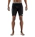 SKINS Men's DNAmic Men's Compression Half Tights/Shorts, black, Small