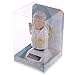 Giftbrit Pope Figure Solar PAL FF70, 6 x 5 x 10 cm, Blanc/Beige/Jaune