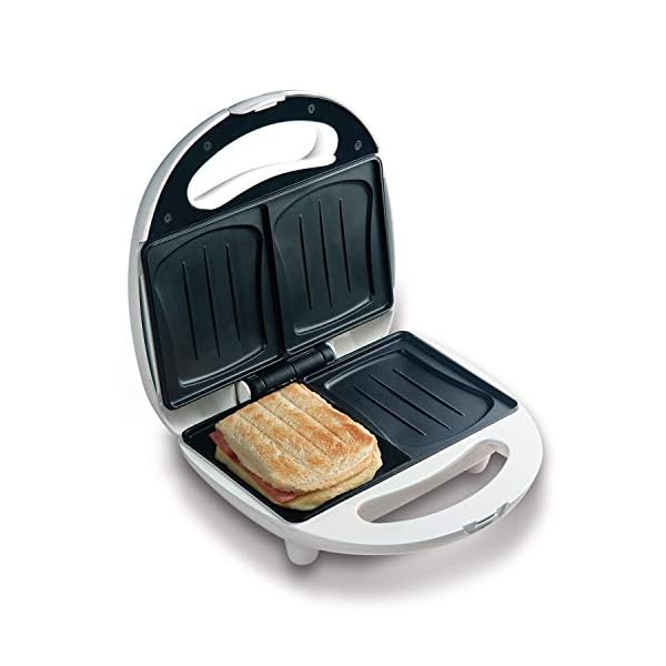Domo-DO9041C-Sandwich-Toaster-700-W-White Domo DO9041C Sandwich Toaster, 700 W, White