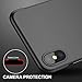CASEKOO iPhone X Case Ultra Thin Slim Fit Case Hard Protective Anti-Scratch Matte Surface with Excellent Grip Compatible with iPhone iPhone X [Shell Series]-Black