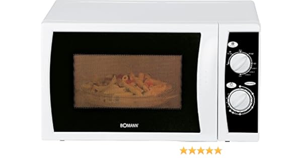 Bomann MWG 2237 CB microondas, 700 W, 20 litros, Color blanco ...