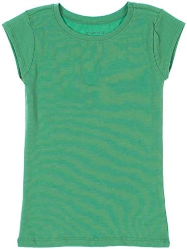 Downeast Girl Girls 2-6X Cap Sleeve Tee 3T Winter Green