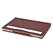 I4Ucase Apple iPad 9.7 Inch 2017 (5th Generation) Case - Soft Leather Stand Folio Case Cover for iPad 9.7 Inch 2017, with Multiple Viewing Angles, Auto Sleep/Wake, Document Card Pocket (Brown)