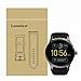 for Fossil Q Marshal Band, Lamshaw Classic Silicone Replacement Band for Fossil Q Marshal (Black)