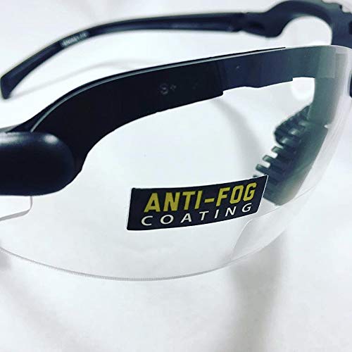 SSP Eyewear Top Focal Tactical Safety Glasses Kit with Assorted Interchangeable 1.00 Bifocal Lenses, TF 1.00 AST KIT (TF 100 AST KIT)