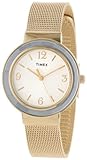 Timex Women's T2P197KW Ameritus Gold-Tone Stainless Steel Mesh Bracelet Dress Watch
