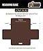 Gorilla Grip Original Velvet Slip Resistant Luxurious Loveseat Slipcover Protector, Seat Width Up to 54 Inch Patent Pending, 2 Inch Straps, Hook, Sofa Furniture Cover for Pets, Love Seat, Chocolate