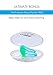 Silicone Swim Cap for Long Hair, Swimming Cap for Women Long Hair, Flexible Adult Swimmers Cap, Waterproof Bathing Swimming Pool Cap with Nose Clip, Stretchy and Lightweight, Keep Hair Dry