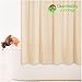 Clean Healthy Living Heavy Duty PEVA Tan Shower Curtain Liner with Magnets & Suction Cups - 70 X 72 in. Long