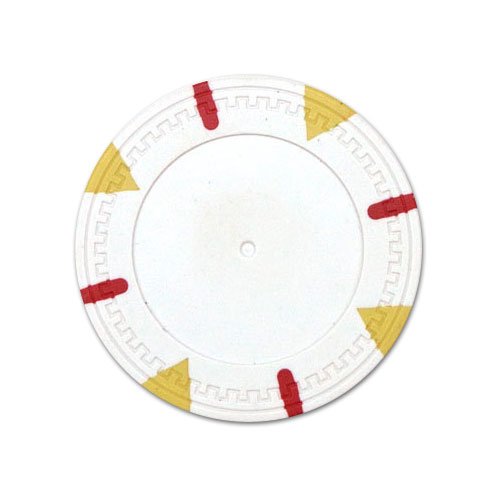 Triangle & Stick Blank Claysmith 14gm Clay Poker Chip Sample Set - 9 New Chips!