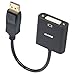 BENFEI DisplayPort to DVI Single Link Adapter 2 Pack, Display Port to DVI Converter Male to Female Black