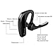 [New Version] Bluetooth Headset,SHareconn 9Hrs Talk Time V4.1 Hand Free Wireless Earpiece with Mute Function Sweatproof Noise Reduction Earbuds with Microphone for Android/Iphone/Windows/PC