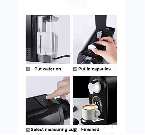 ZEH Kaffeemaschine, Kapsel Kaffeemaschine, Espressomaschine, Multi-Kapsel Kaffeemaschine, Haus im italienischen Stil… – Bild 5