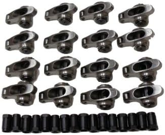Proheader PM004S - SBC Chevy Stainless Steel Roller Rocker Arm Set Poly Locks 1.6" X 7/16"