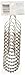 Large Oversized Heavy Duty Roller Shower Curtain Rings - Set of 12 Polished Clipperton 2