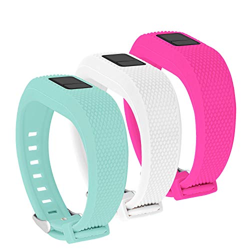 Jobese For Garmin Vivofit 3 and Vivofit Jr Bands, Soft Silicone Wristband with Secure Watch Clasp for Garmin Vivofit 3/ Vivofit Jr/Vivofit Jr. 2 Fitness Tracker