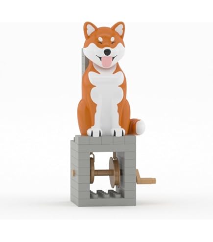 Amazon.com: JEKCA Shiba Inu 02S-M02 | Dog Plastic Building Blocks