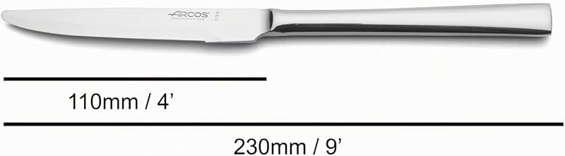 Besteckset 24-teilig für Tisch - Komplettes Besteck für 6 Personen, Set aus 6 Löffeln, 6 Messern, 6 Gabeln und 6 Dessertlöffeln - Silber, Serie Capri