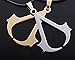 OK-STORE Desmond Metal Necklace, Conner Stainless Steel Pendant