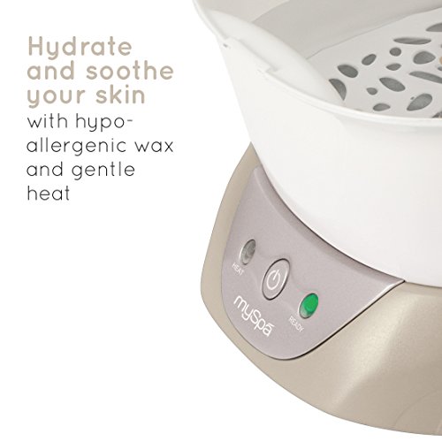 HoMedics Deluxe Paraffin Wax Bath for Hands and Feet, Beauty Salon