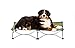 Carlson Pet Products Elevated Dog Bed, Indoor or Outdoor Dog Bed for Large Dogs, Green (8045)