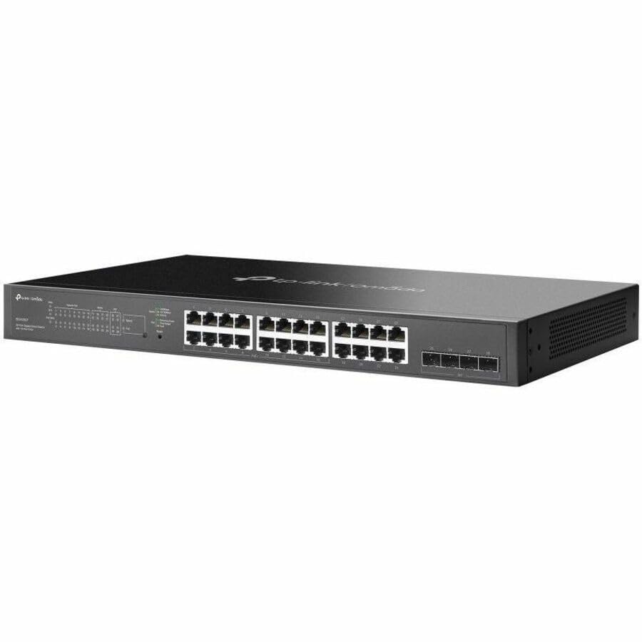 TP-Link 24 Port PoE Gigabit Switch(SG2428LP) | 16 PoE+ Ports, 8 Non-PoE Ports, 4 SFP Ports | 150W Budget | Omada Full Managed | Fanless | L2 Managed | VLAN, ZTP, LAG, PoE Recovery | 5-Year Warranty Image