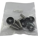 Honda Ruckus 10 Piece 6mm Bolt and Washer Dress Up Kit Black