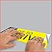Blank Black Magnet for Car - Blank Magnet to Design Custom Magnets - Magnet Decals for Cars, Trucks, Busses & More! Magnetic Bumper Decal - Super Strong Magnets Long Lasting!(1, 4 x 12 Inches)