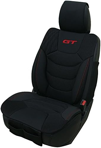 GT Car Seat Cover, Wing Type, Black