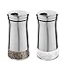 Salt Pepper Shakers Adjustable Holes - Elegant Stainless Steel Perfect Dispenser Set