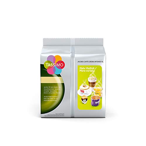 TASSIMO Jacobs Caffe Crema Intenso XL Kaffeepads - 10 Packungen (160 Getränke) – Bild 4