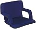 Naomi Home Venice Portable Reclining Seat with Armrest Royal Blue/Grande
