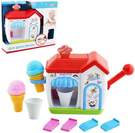 ice cream bubble bath toy