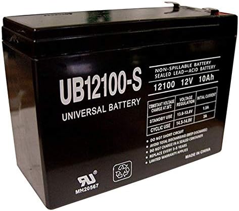 Universal Power Group 12V 10AH Replacement for WP10-12SE WP1012 Sealed Lead Acid Portable Battery
