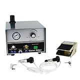 Pneumatic Engraving Machine Jewelry Engraver Double Ended 2 Hand Pieces US Shipping