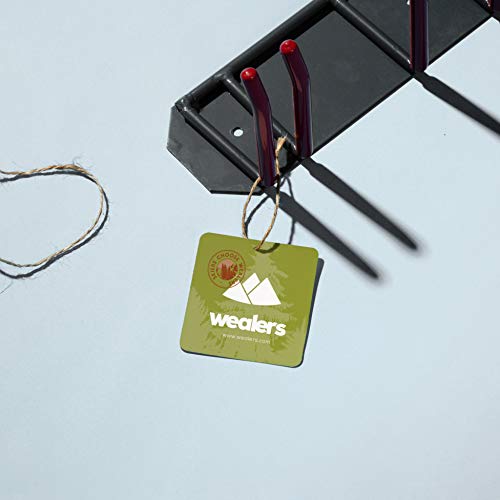 image for Wealers Wall Mounted Storage Rack Organizer for Skis and Poles - Heavy