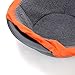 Hepper – Nest Cat Bed – Modern Cat Furniture – Cat Bowl with Removable & Washable Fleece Liner – Grey/Orangethumb 4