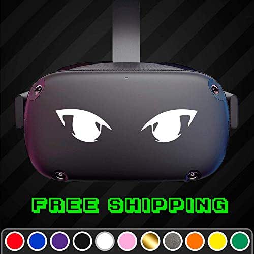 Anime Eyes Funny Vinyl Decal Fits Oculus Quest/Rift PSVR