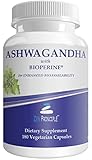 Zen Principle Organic Ashwagandha 180 Veggie Capsule With Bioperine Pepper Extract for Increased Absorption.