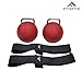 FITactic Rock Climbing Holds Bombs Training Power Pull Up Ball Red for Finger, Forearm, Biceps, Back Muscles