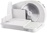 Adler AD 4701 - Cortafiambres, color blanco