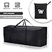 Outdoor Cushion Storage Bag & Waterproof Cushion Protector - Lightweight Patio Storage Bag - Easy to Carry 46x14x20 inches